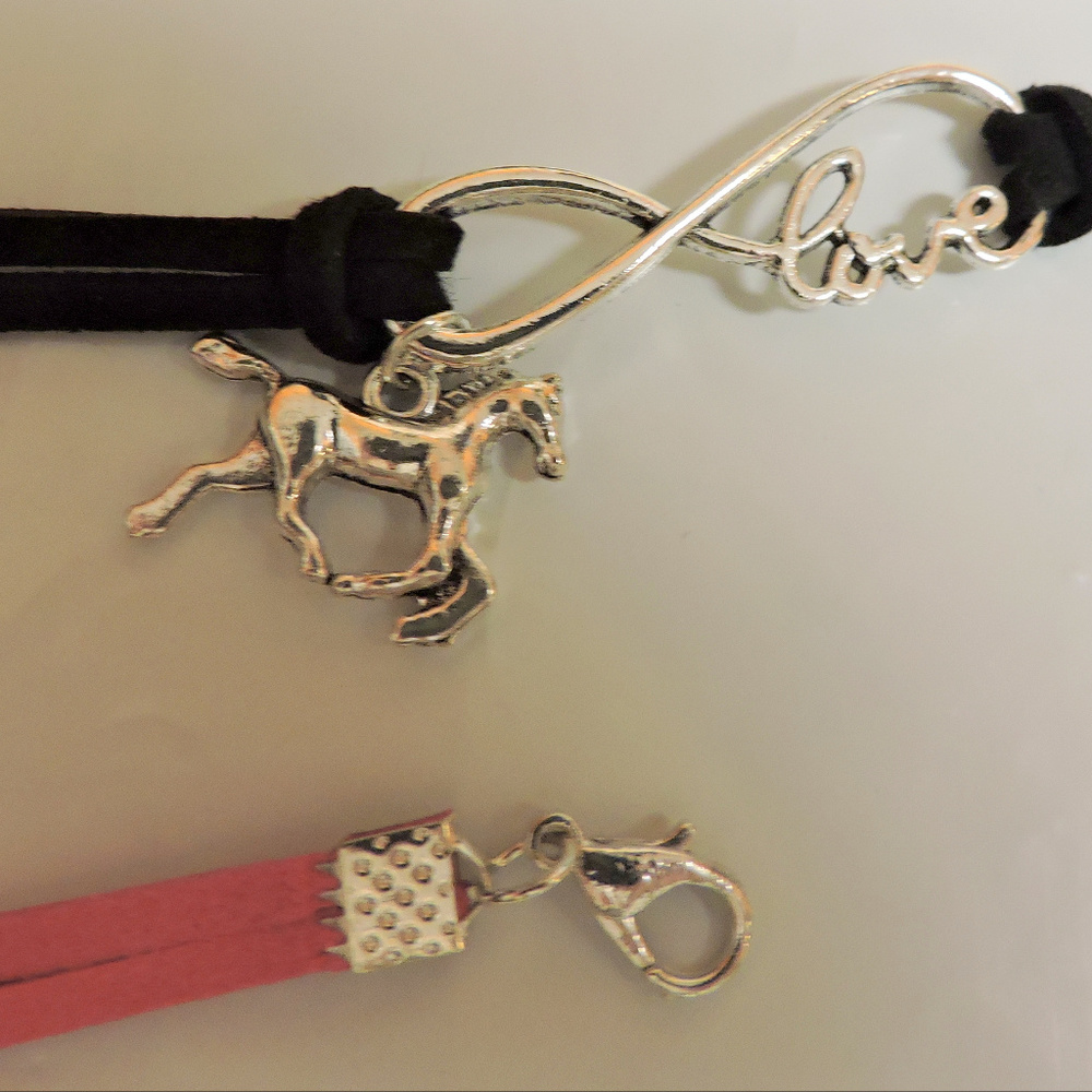 BRACELETS - Your choice  INFINITY  LOVE plus charm - Picture 7 of 8